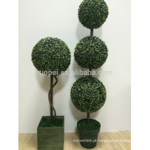 Grande venda Árvore de bola de topiária artificial ornamental para decoração